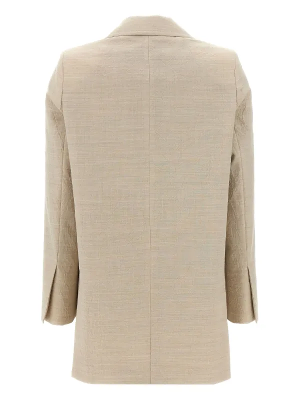 Max Mara Acacia 1234 Blazer | Brown | FARFETCH JO