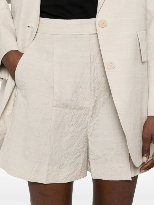 Max Mara 'Abisso1234'ショートパンツ Max Mara Abisso ショートパンツ | ブラウン | FARFETCH JP