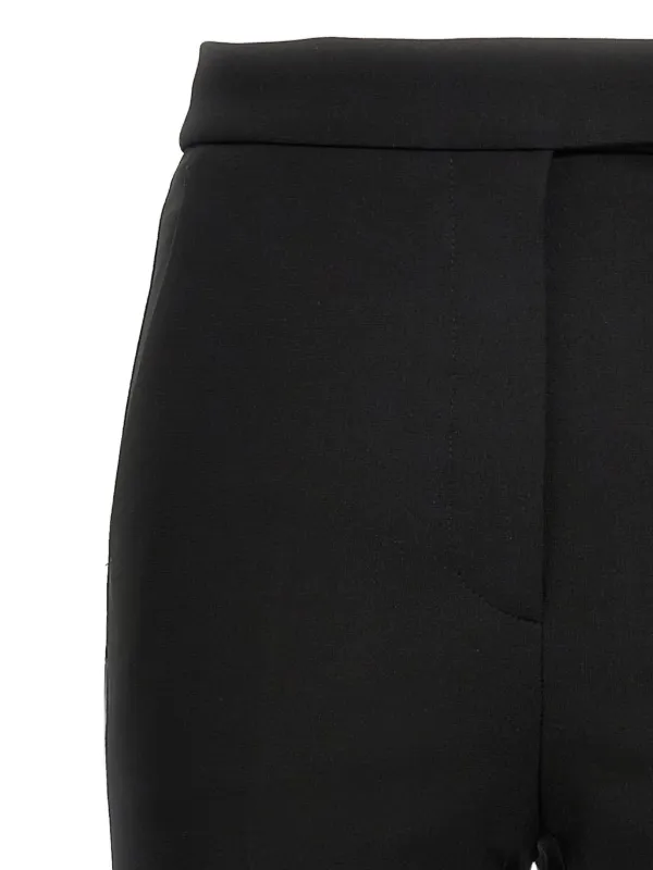 Max Mara センタープレス パンツ | ブラック | FARFETCH JP