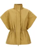 Fabiana Filippi taffeta cape - Yellow