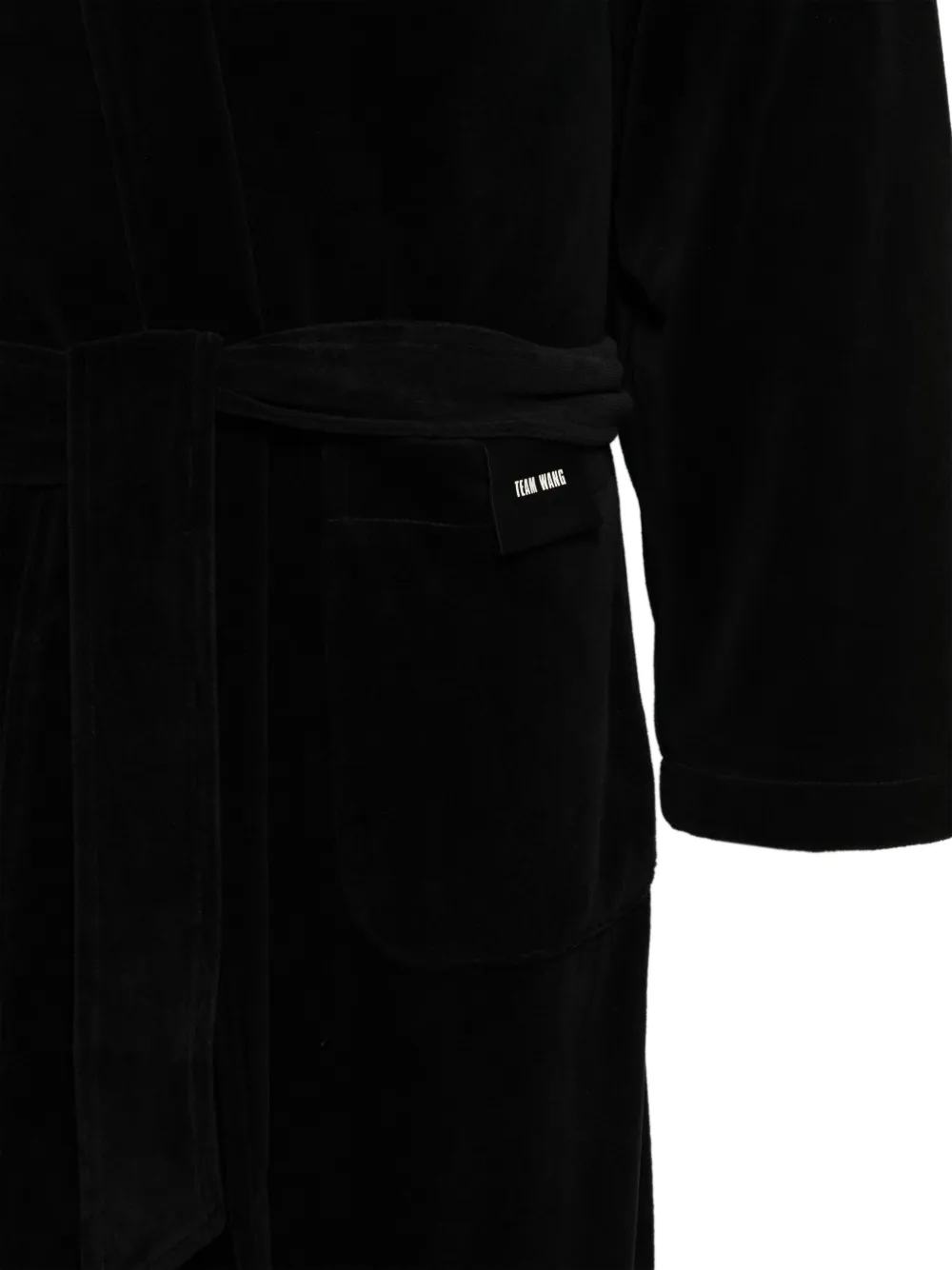 TEAM WANG design The Original 1 logo-debossed bath robe | Towels & Bath Robes | Image 2