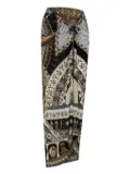 Camilla Temples of Dendara sarong - Black