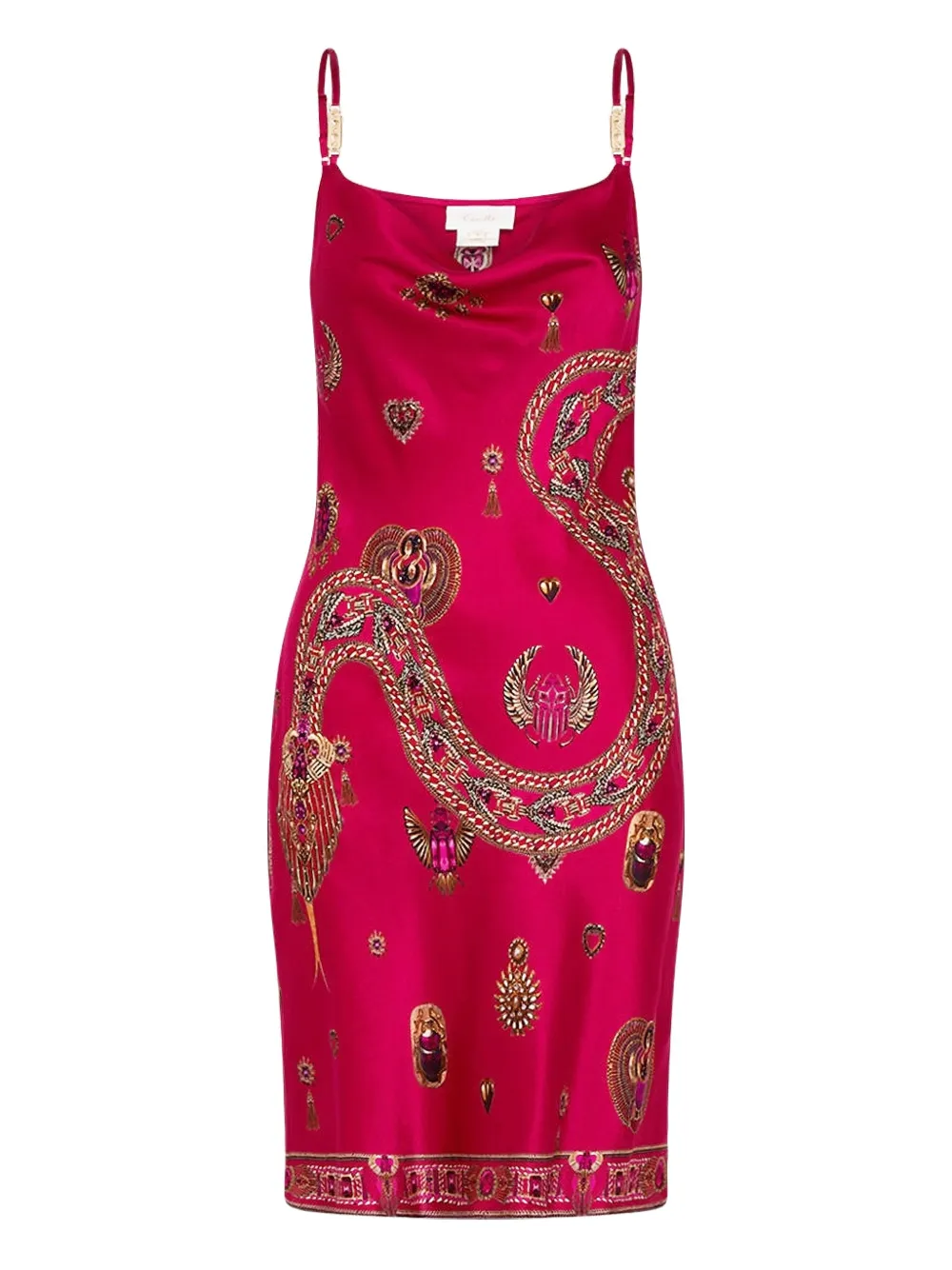 Camilla Kissed By A Cobra mini dress - Rosa