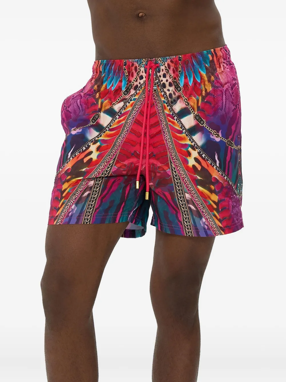 Camilla shorts con pretina elástica | Shorts de playa | Image 2