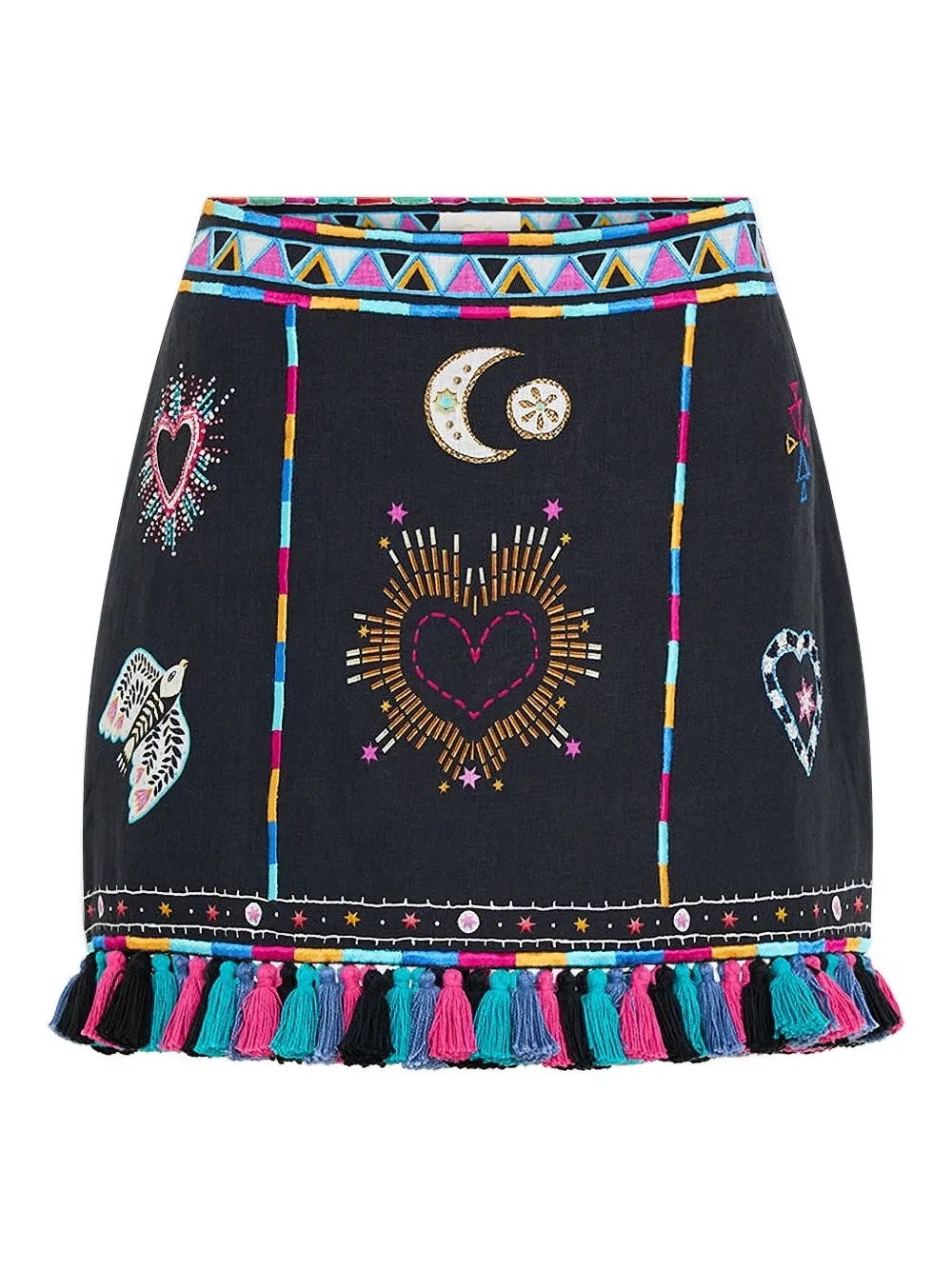Camilla Nubian Nights A-line skirt - Blu