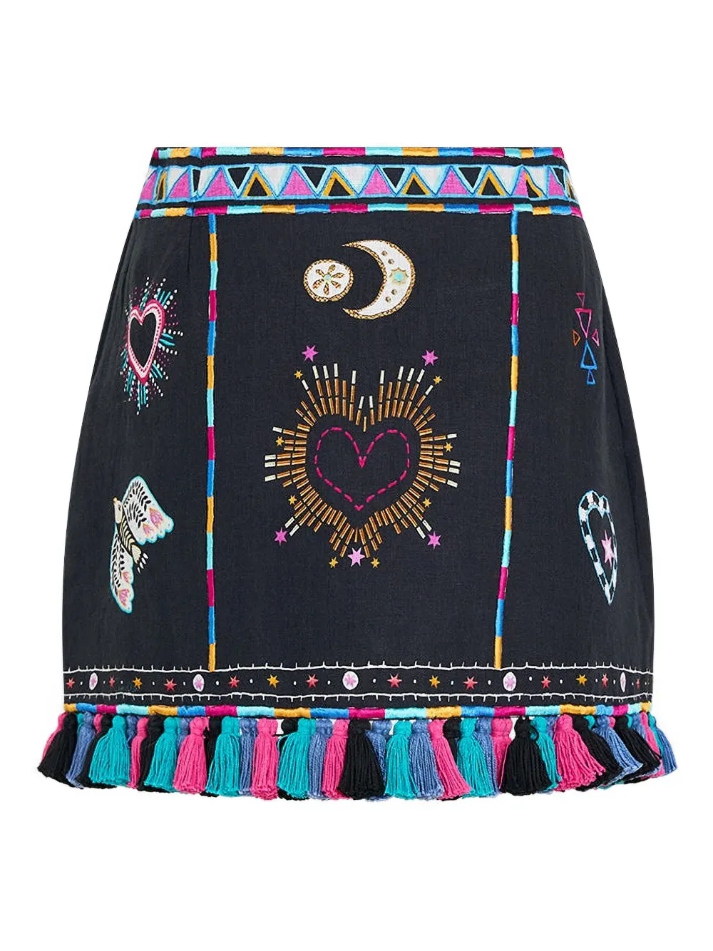 Camilla Nubian Nights A-lijn rok Blauw