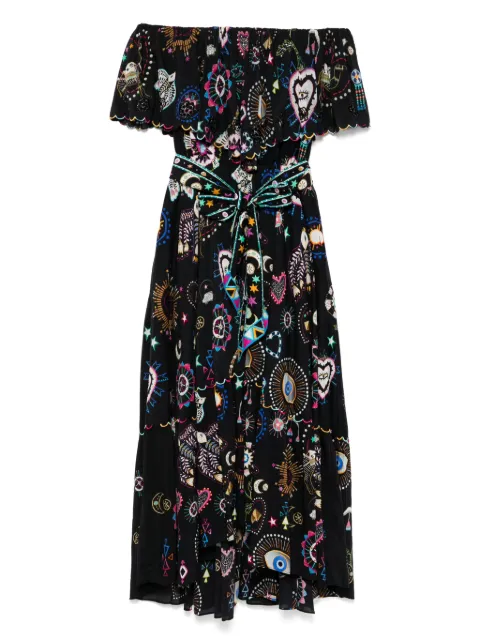 Camilla vestido The Nubian Nights Shoulder Frill