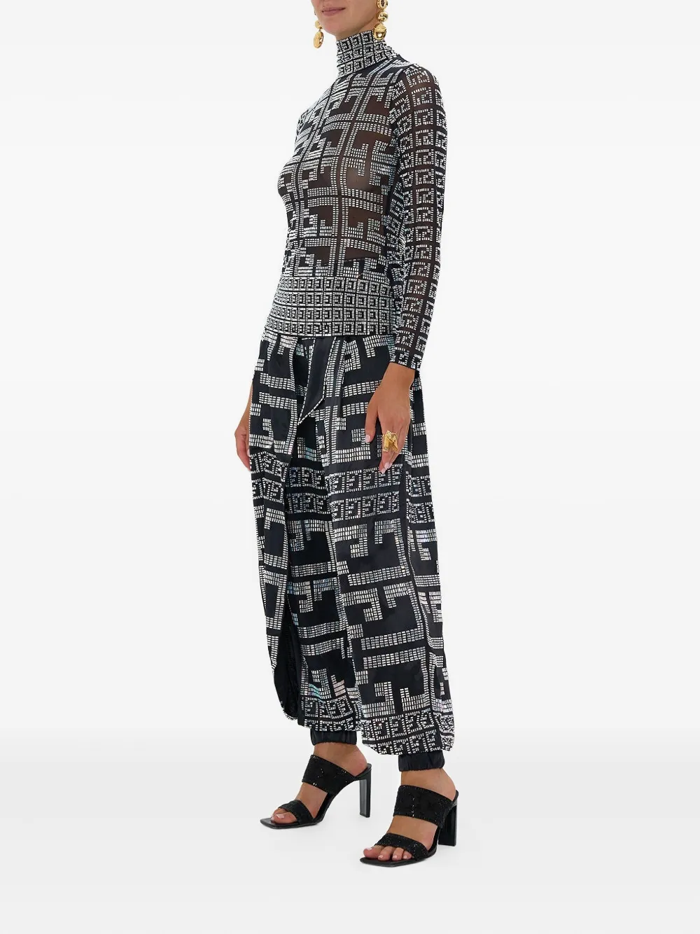 Camilla Top met col Zwart