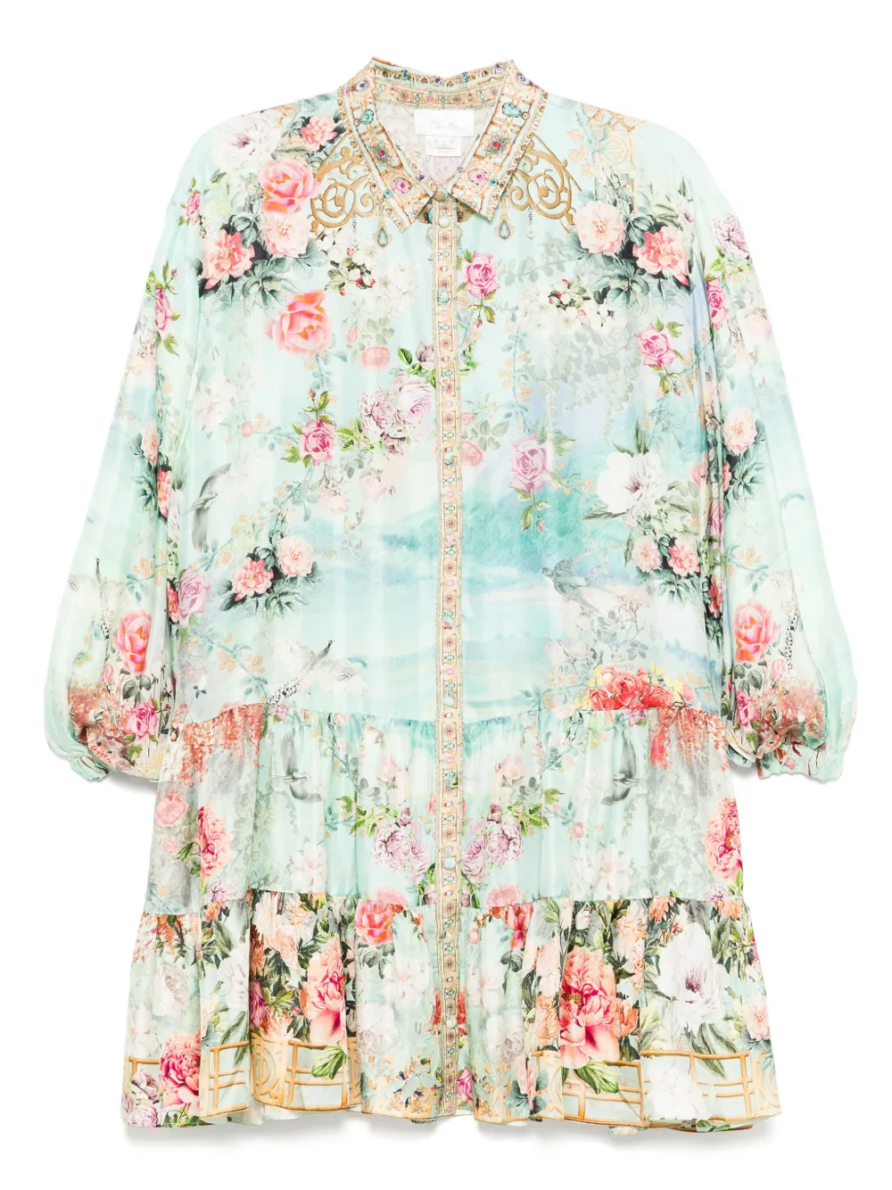 The Jewellery Museum Tiered shirt dress