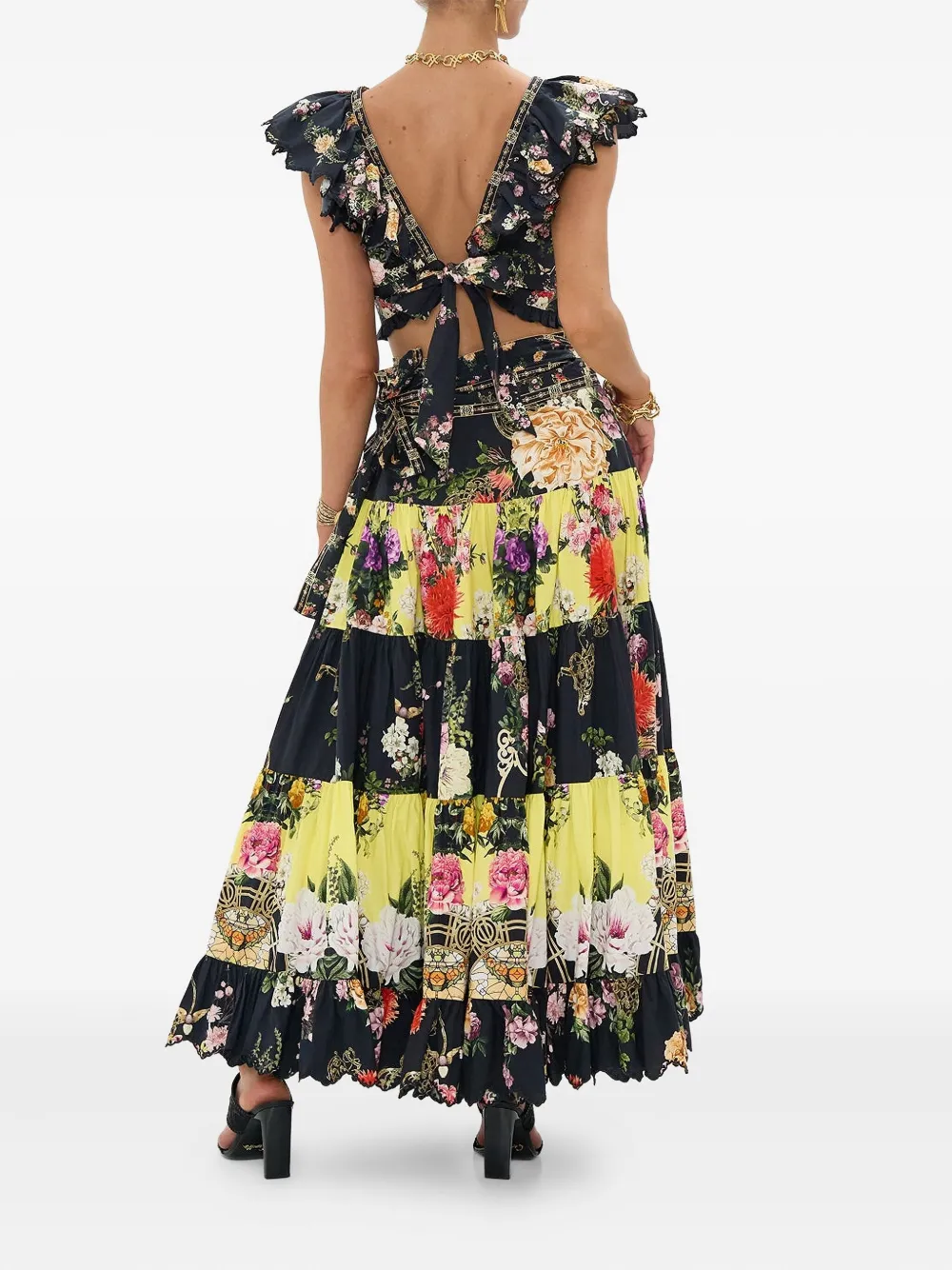 Camilla Adorned in Alexandria volle rok Zwart