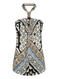 Camilla Make Me Your Mosaic midi dress - Neutrals