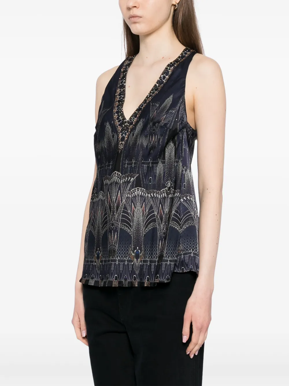 Camilla Top The Egypt Effect con scollo a V | Top | Image 3