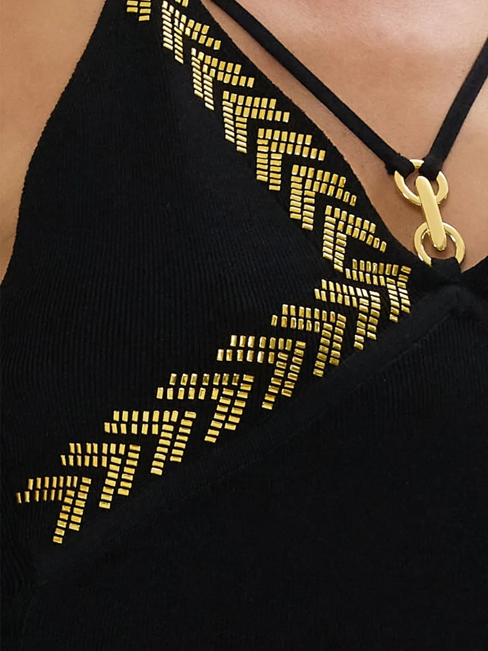 Camilla Call Me Cleopatra top Zwart