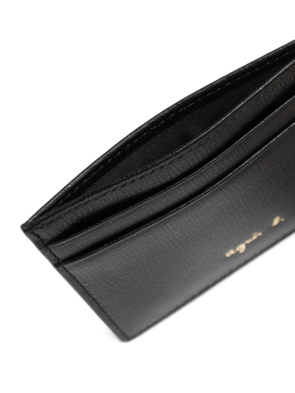 AGNÈS B. LEATHER CARDHOLDER