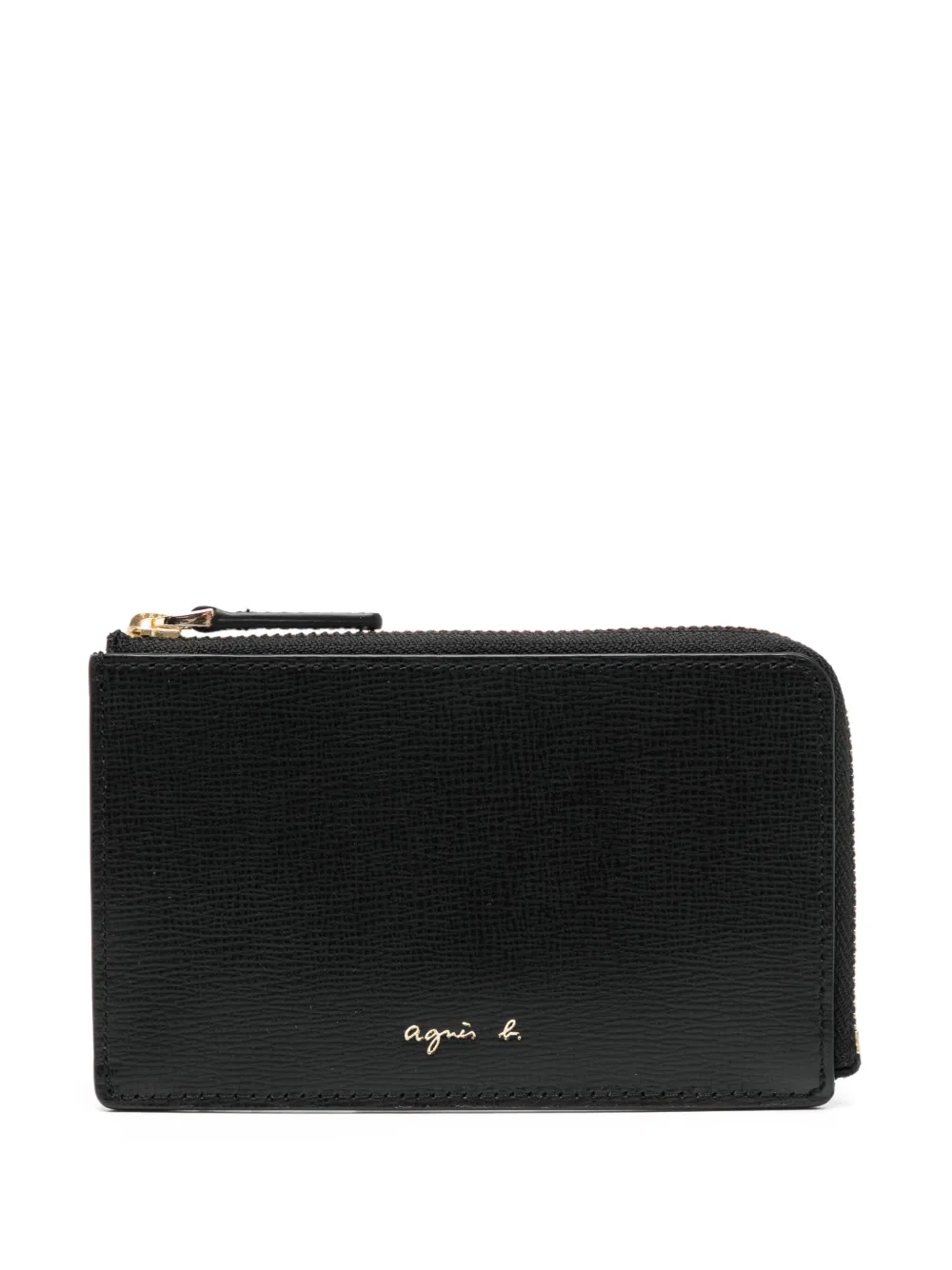 agnès b.  cartera con compartimentos y cierre | negro | Image 1