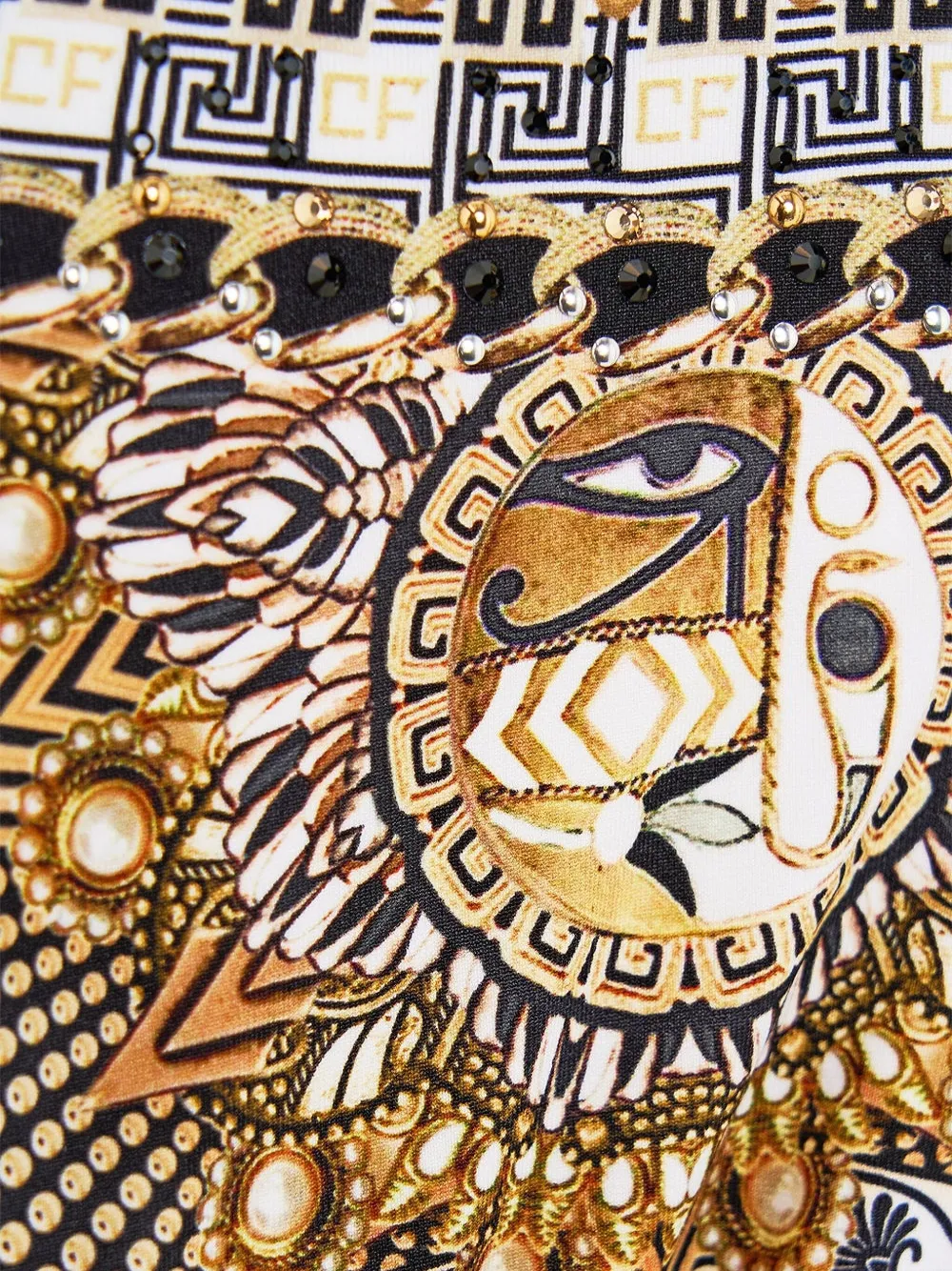 Camilla Temple of Dendara bikinislip Zwart