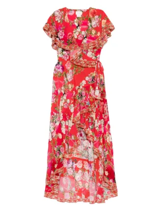 BUTTON FRONT FRILL DRESS SWEET HOME ALEXANDRIA