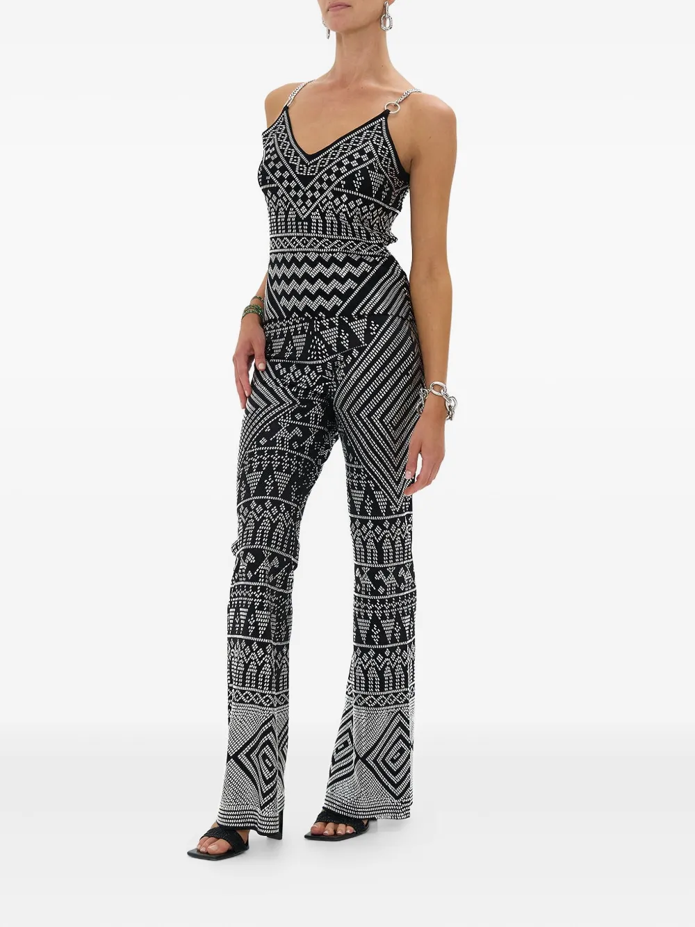 Camilla Top met print Zwart