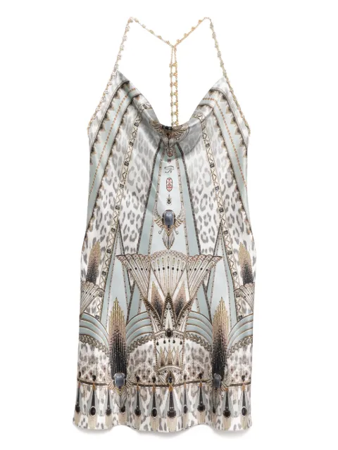Camilla The Sahara Starlet Short Bias Halter dress