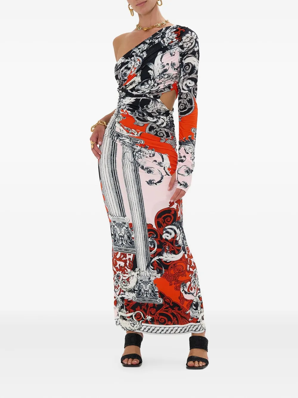 Camilla Asymmetrische jurk Roze