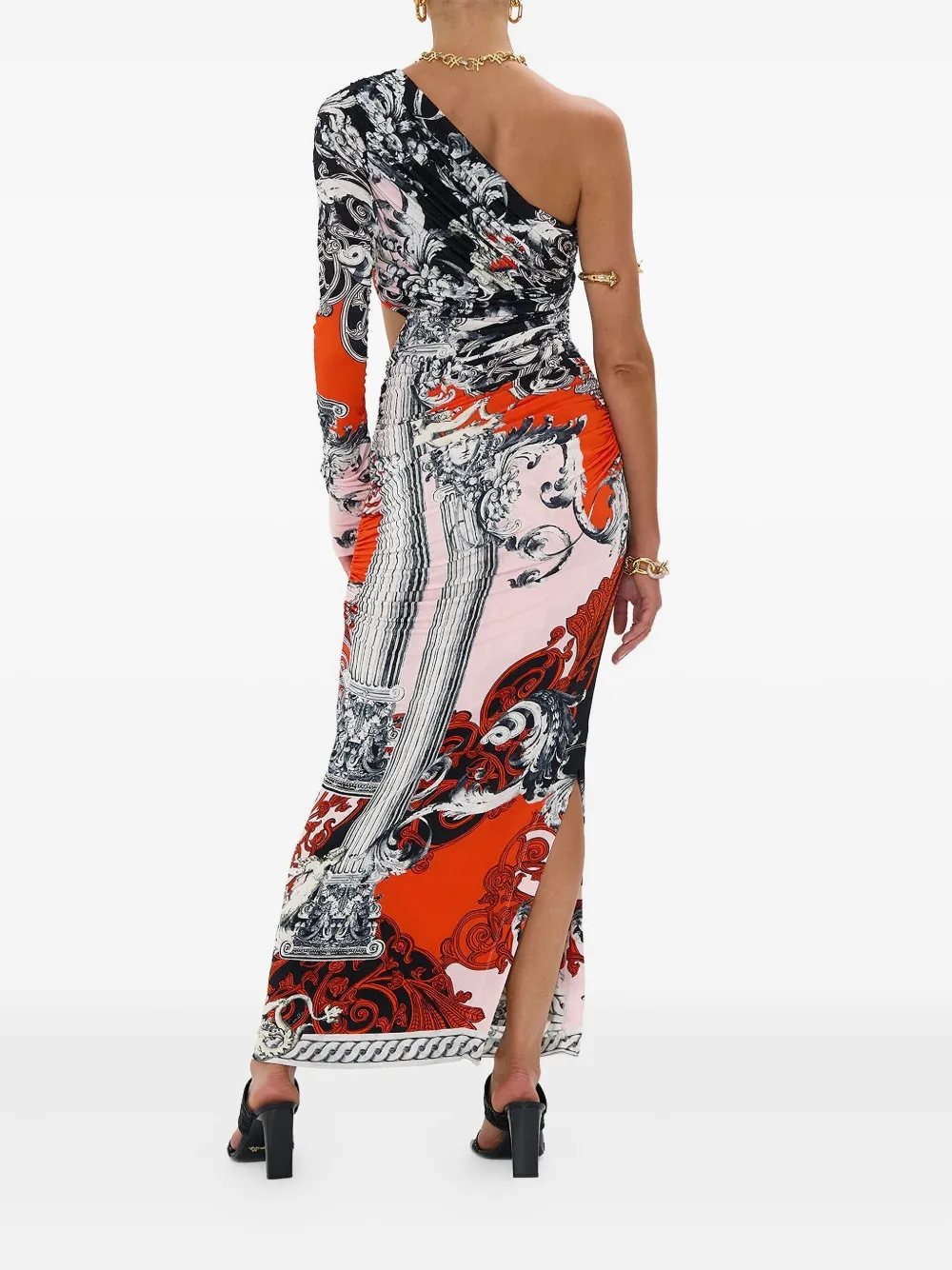 Camilla Asymmetrische jurk Roze