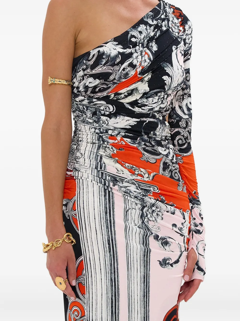 Camilla Asymmetrische jurk Roze