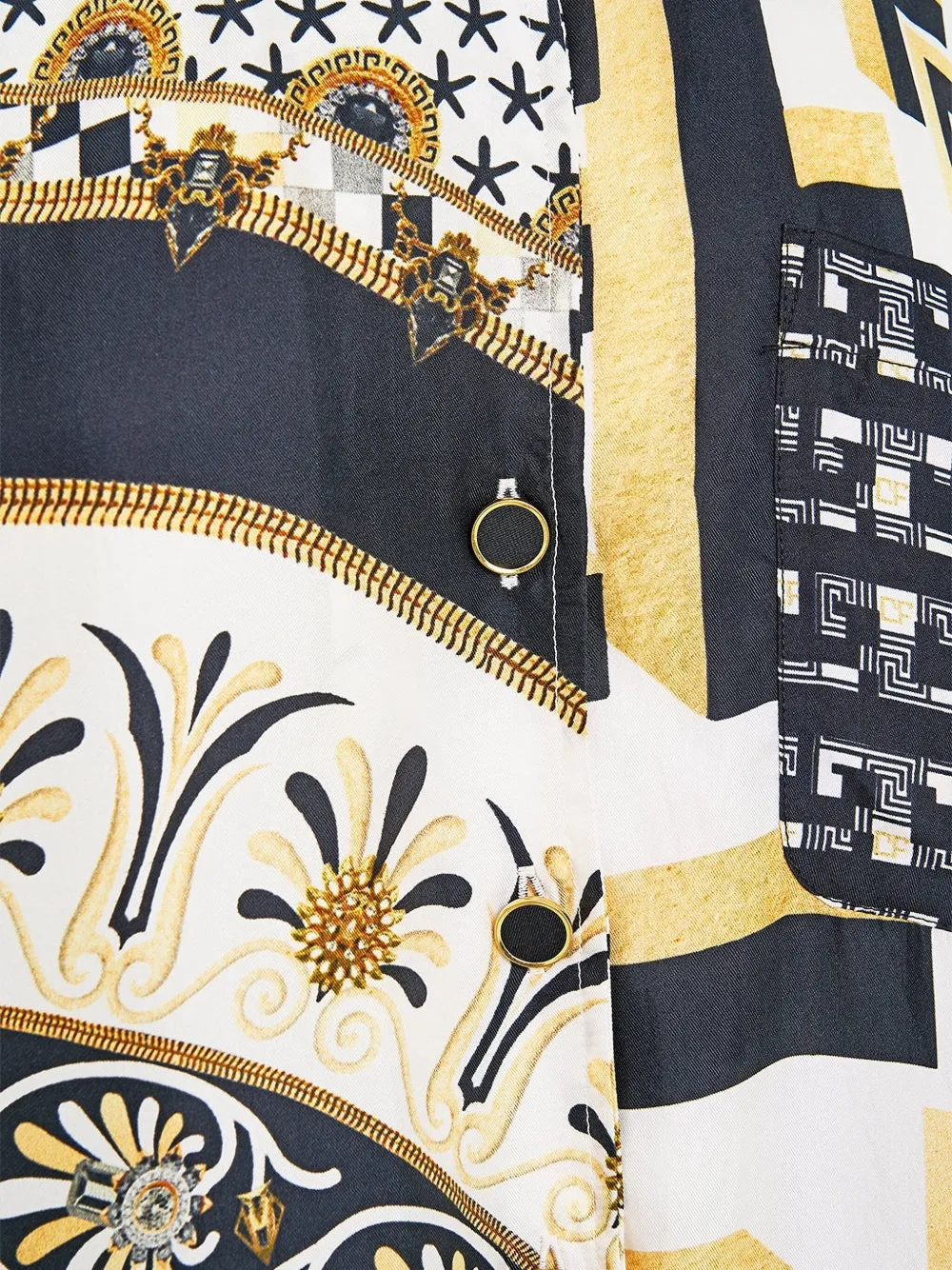 Camilla Tempels Of Dendara blouse Zwart