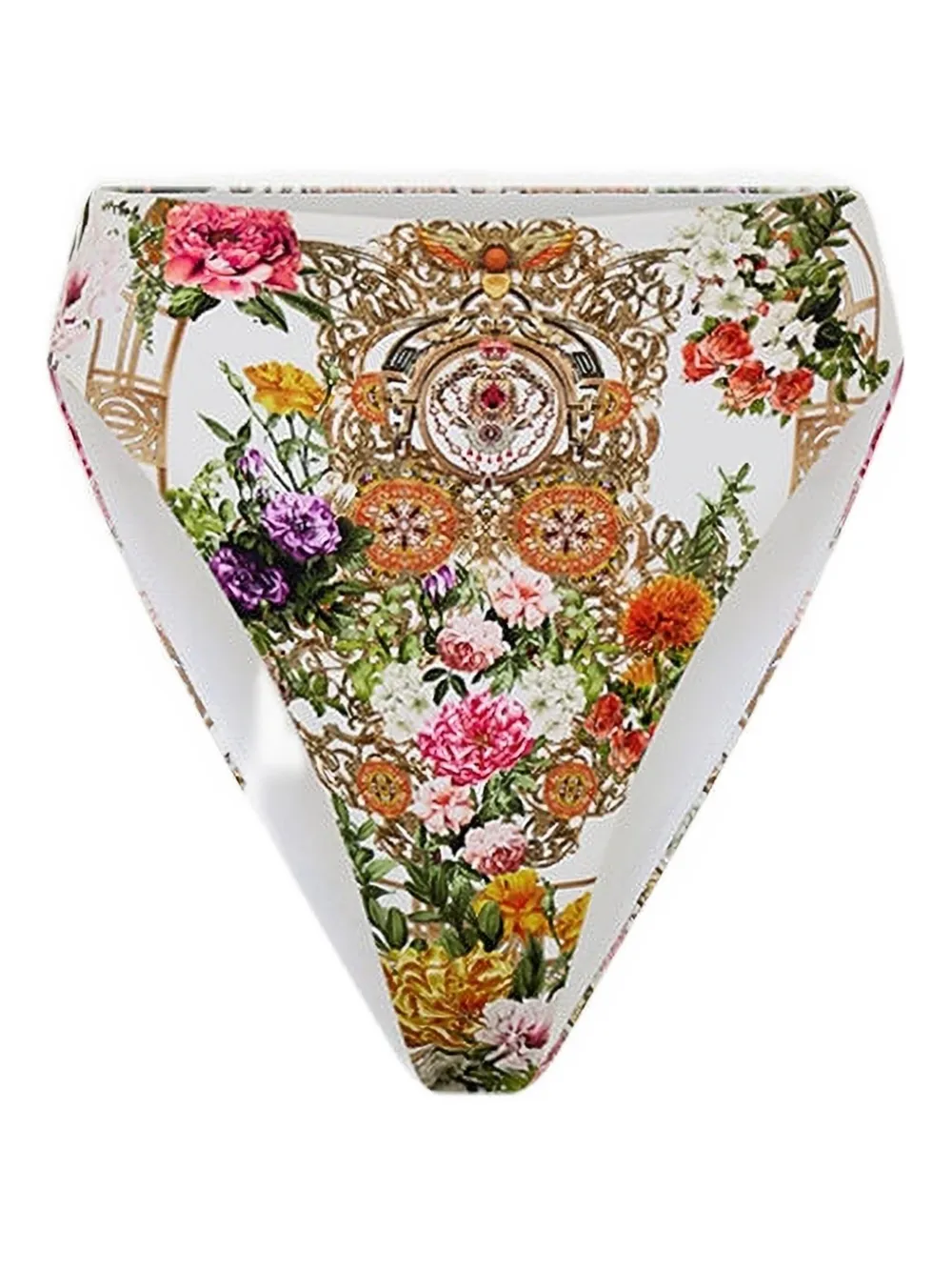 Camilla Egyptian Rose bikini bottoms - Bianco