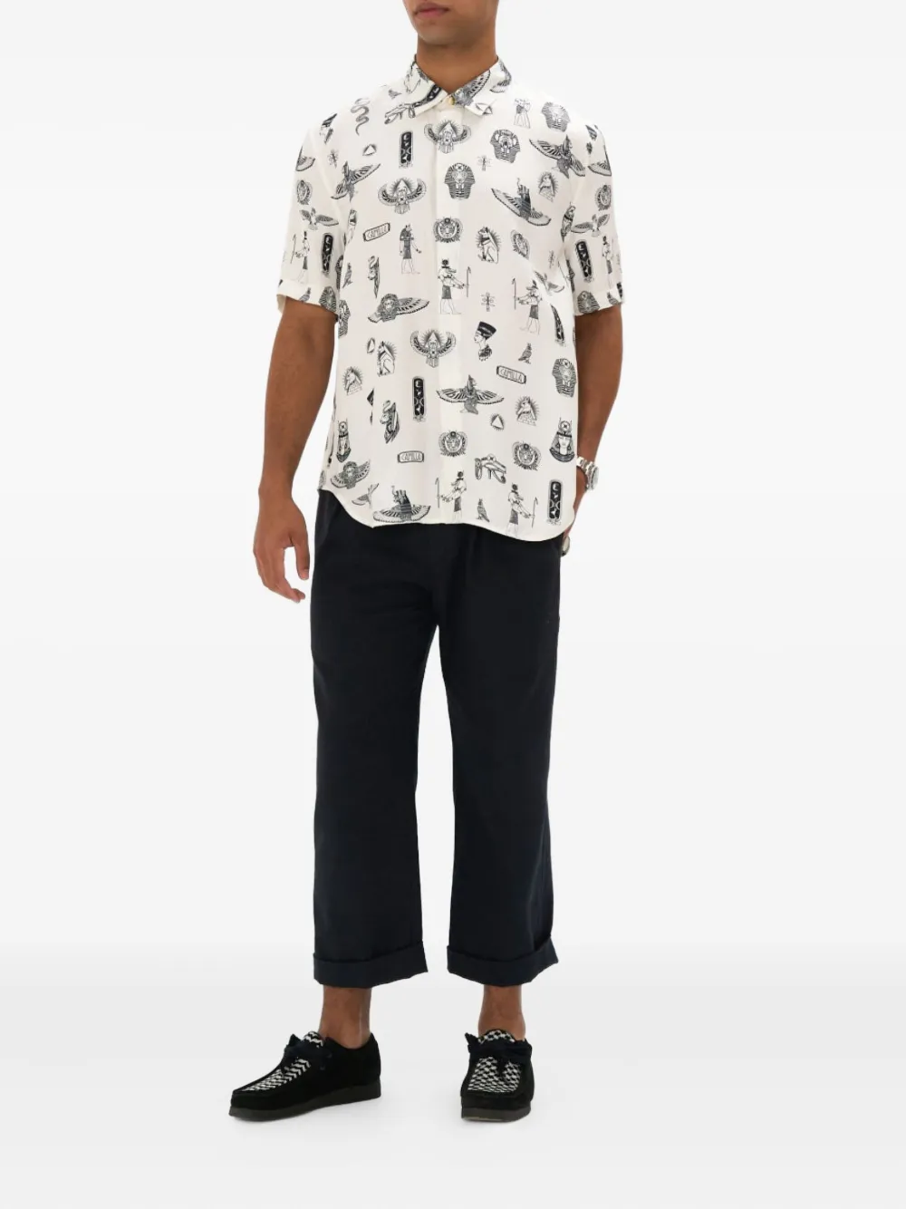 Camilla Nubian Wonderland overhemd Wit