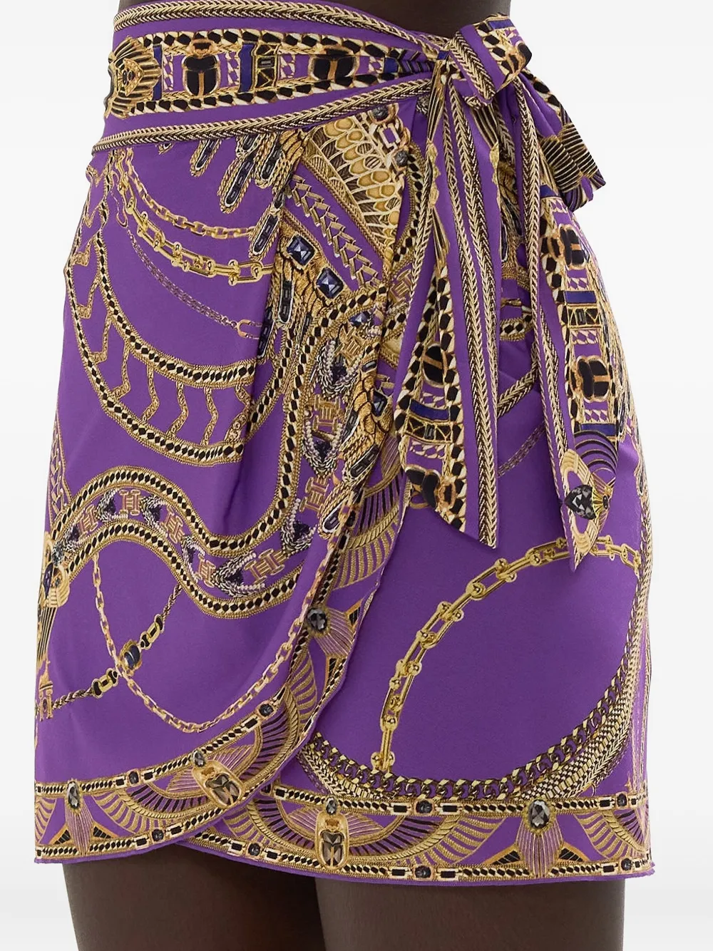 Camilla Luxorland Lady wikkelrok Paars