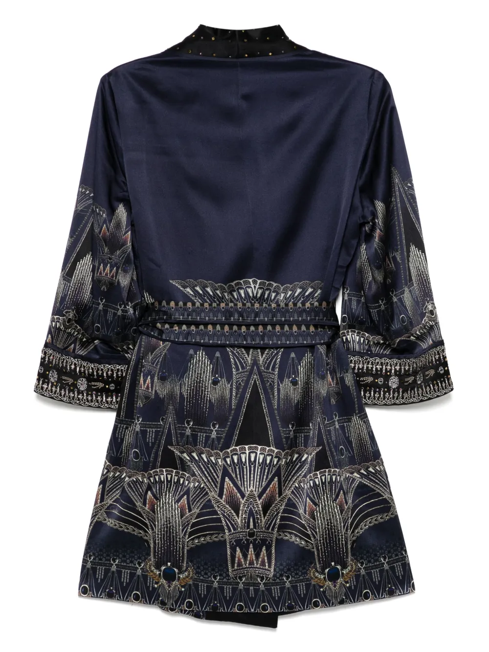 Camilla roll-collar pajama jacket | Oversized Jackets | Image 2