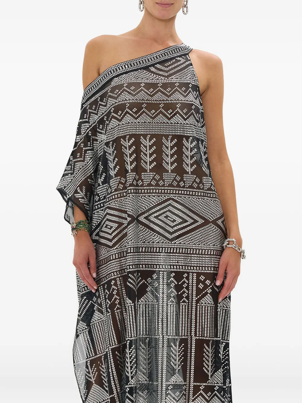 Camilla The Egypt Effect maxi-jurk Wit