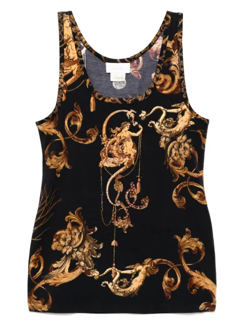 Camilla jersey scoop-neck tank top