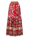 Camilla Sweet Home Alexandria tiered maxi skirt