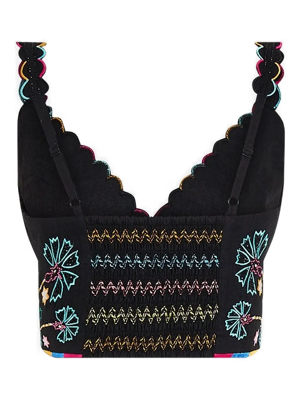 Camilla Nubian Nights top met print Blauw