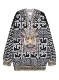 Camilla The Read My Glyphs Silk Hem Band Boyfriend hoodie - Black