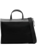 agnès b. canvas 2-way tote bag - Black