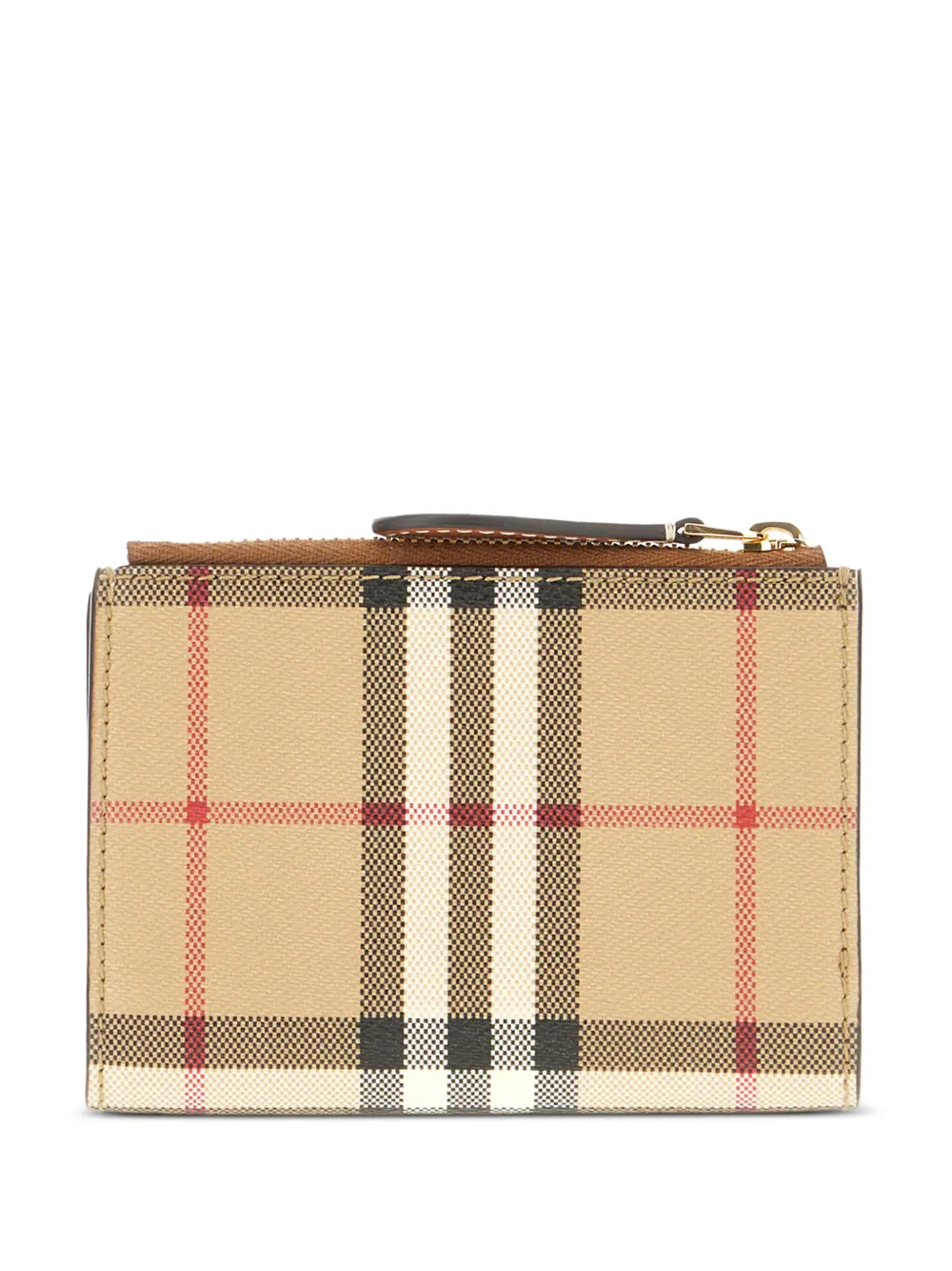 Burberry checkered wallet - Beige