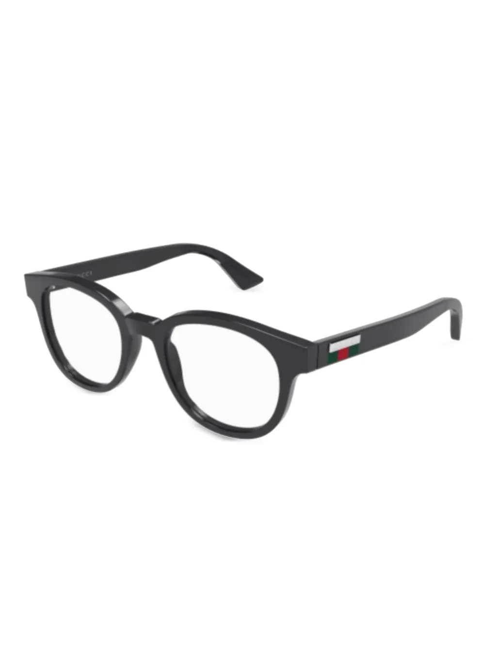Gucci Eyewear Web-stripe glasses | Grey | Image 1