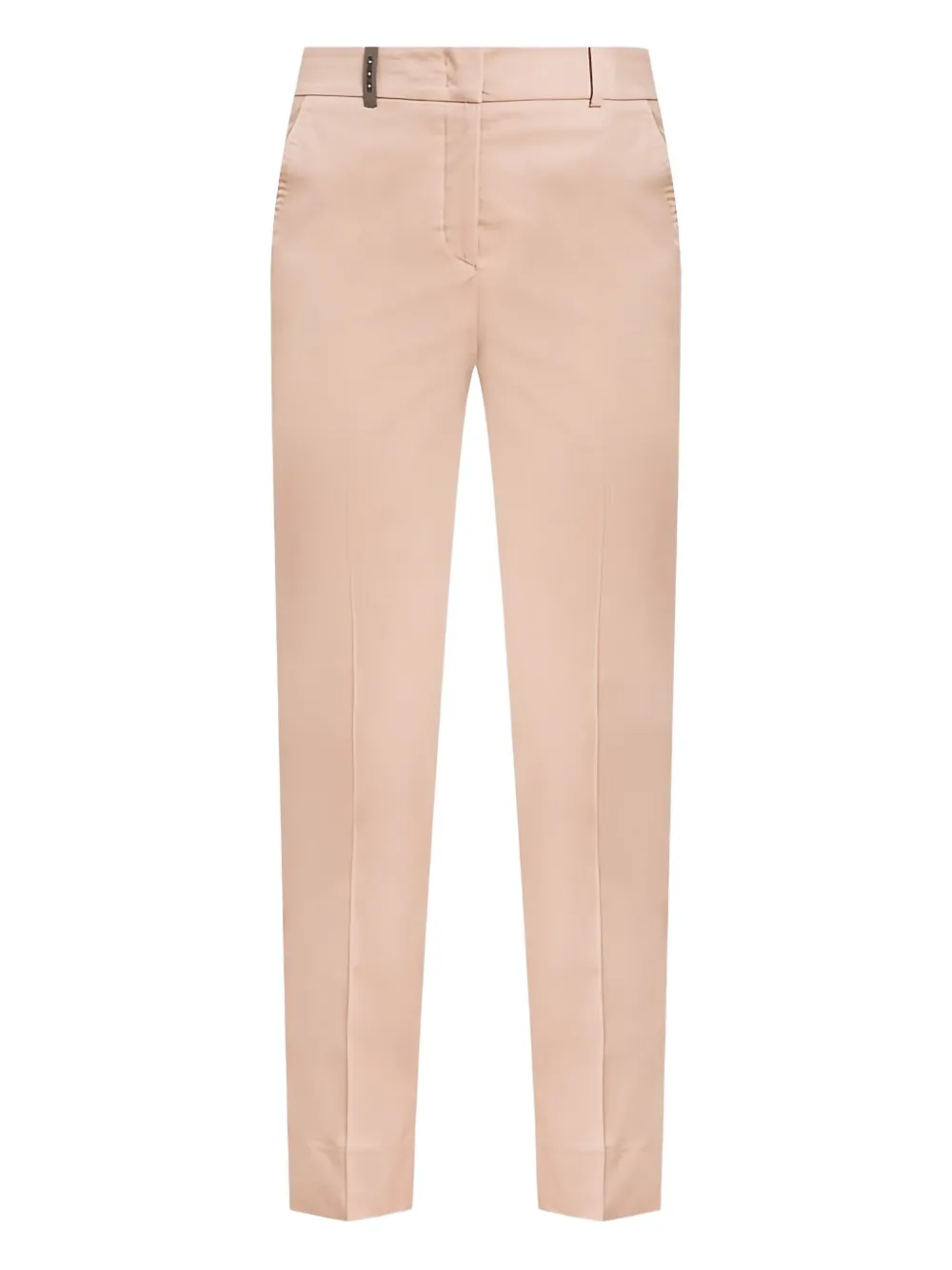 Peserico pressed-crease trousers Beige