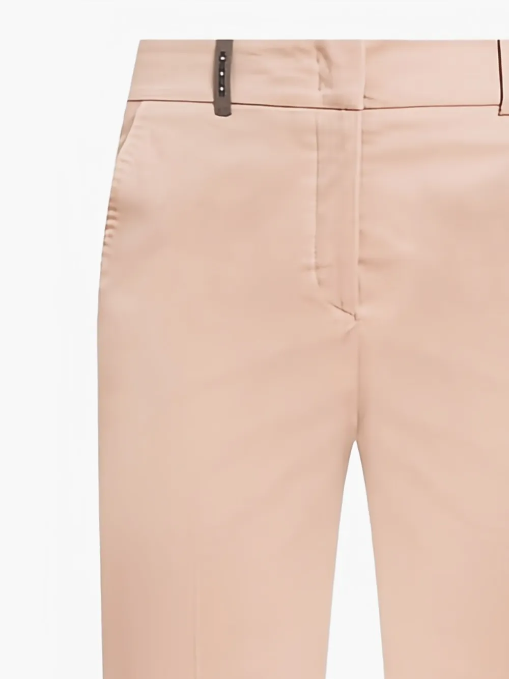 Peserico pressed-crease trousers Beige