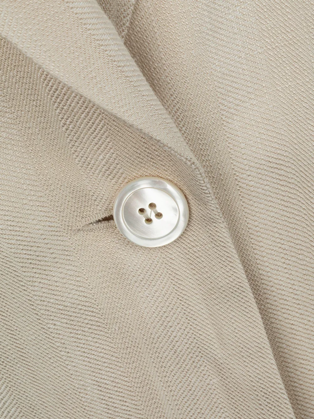 Peserico Single-breasted Blazer In Neutral