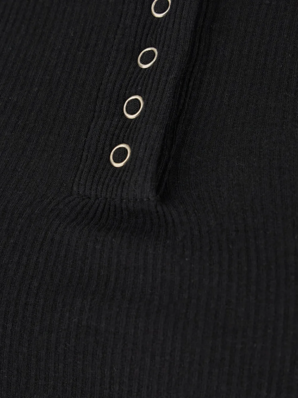 The Row Mansel geribbelde tanktop Zwart