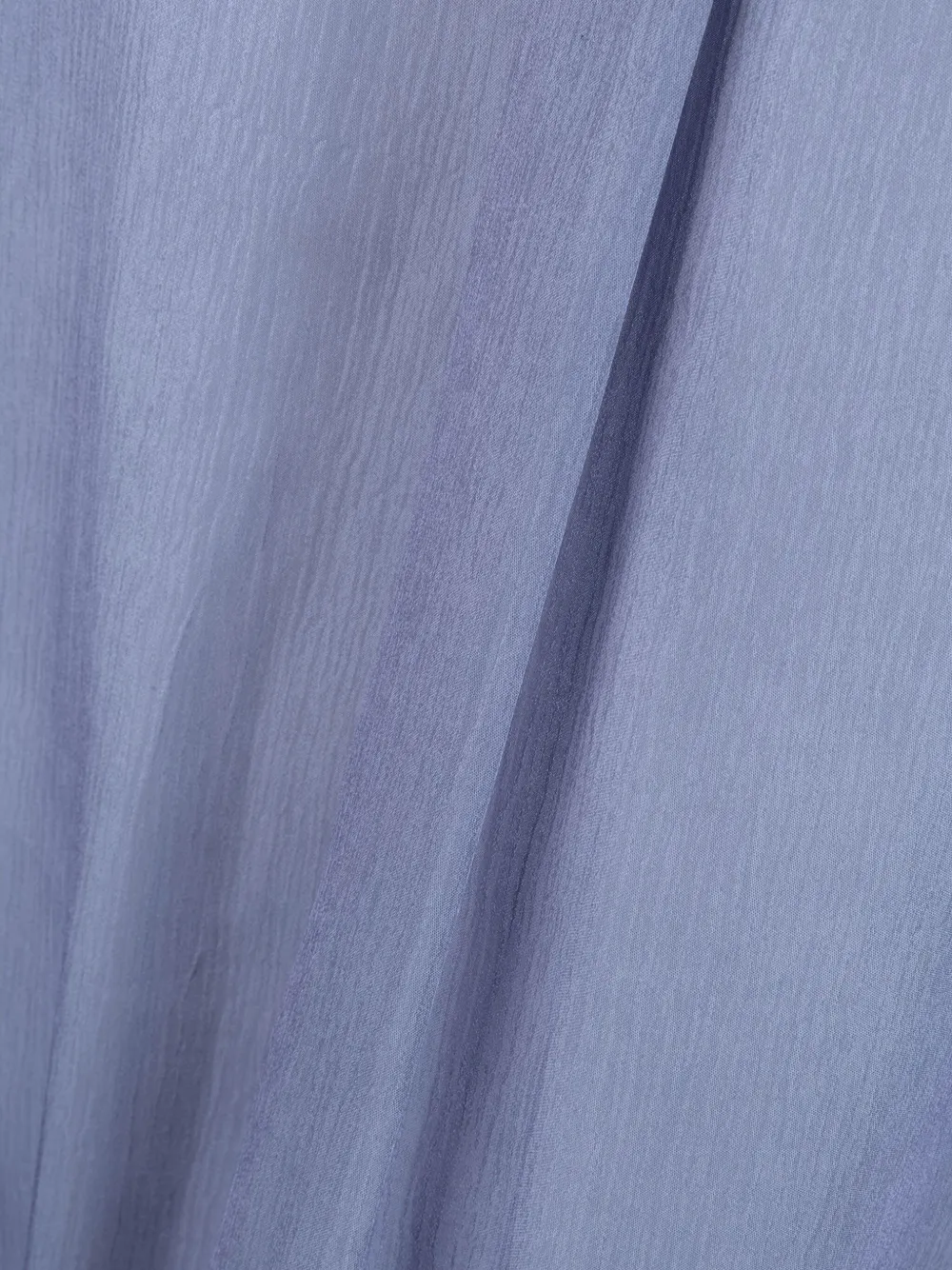 Giorgio Armani Semi-doorzichtig blouse Blauw