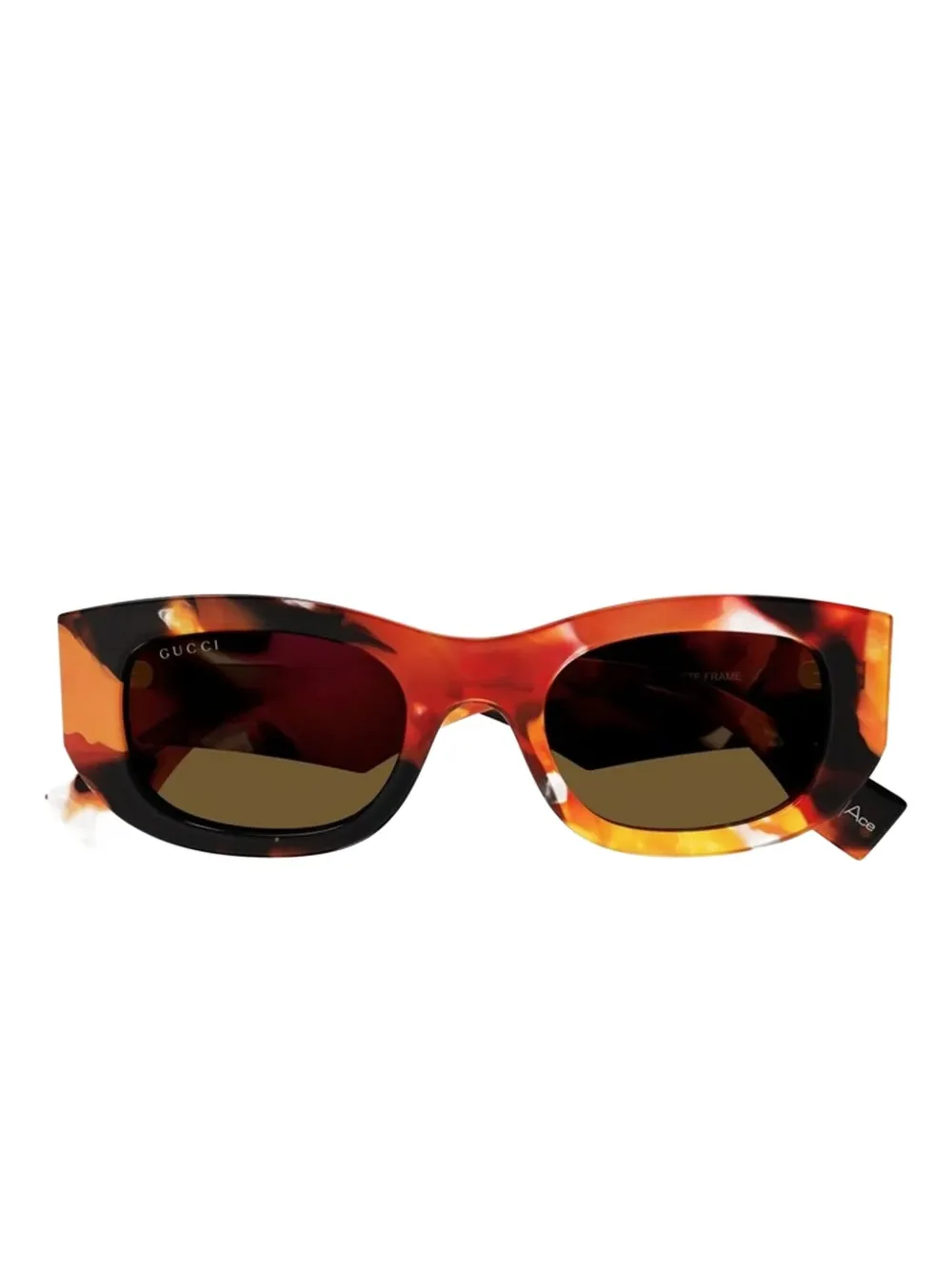 Gucci Eyewear logo sunglasses - Arancione