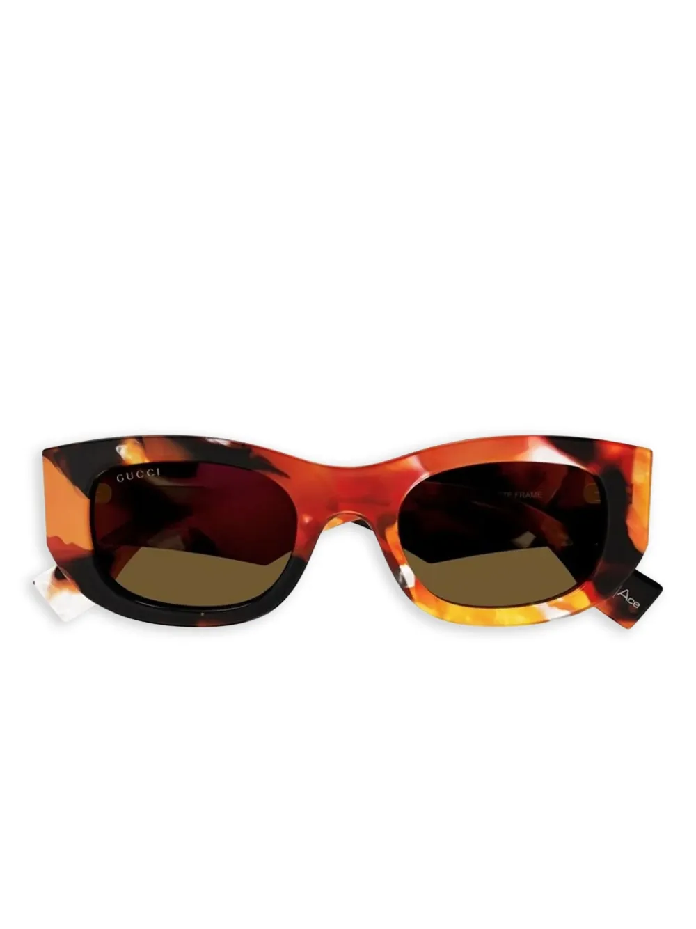 Gucci Eyewear logo sunglasses - Arancione