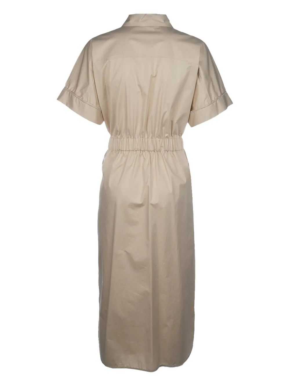 Peserico Midi-jurk met ketting afwerking - Beige