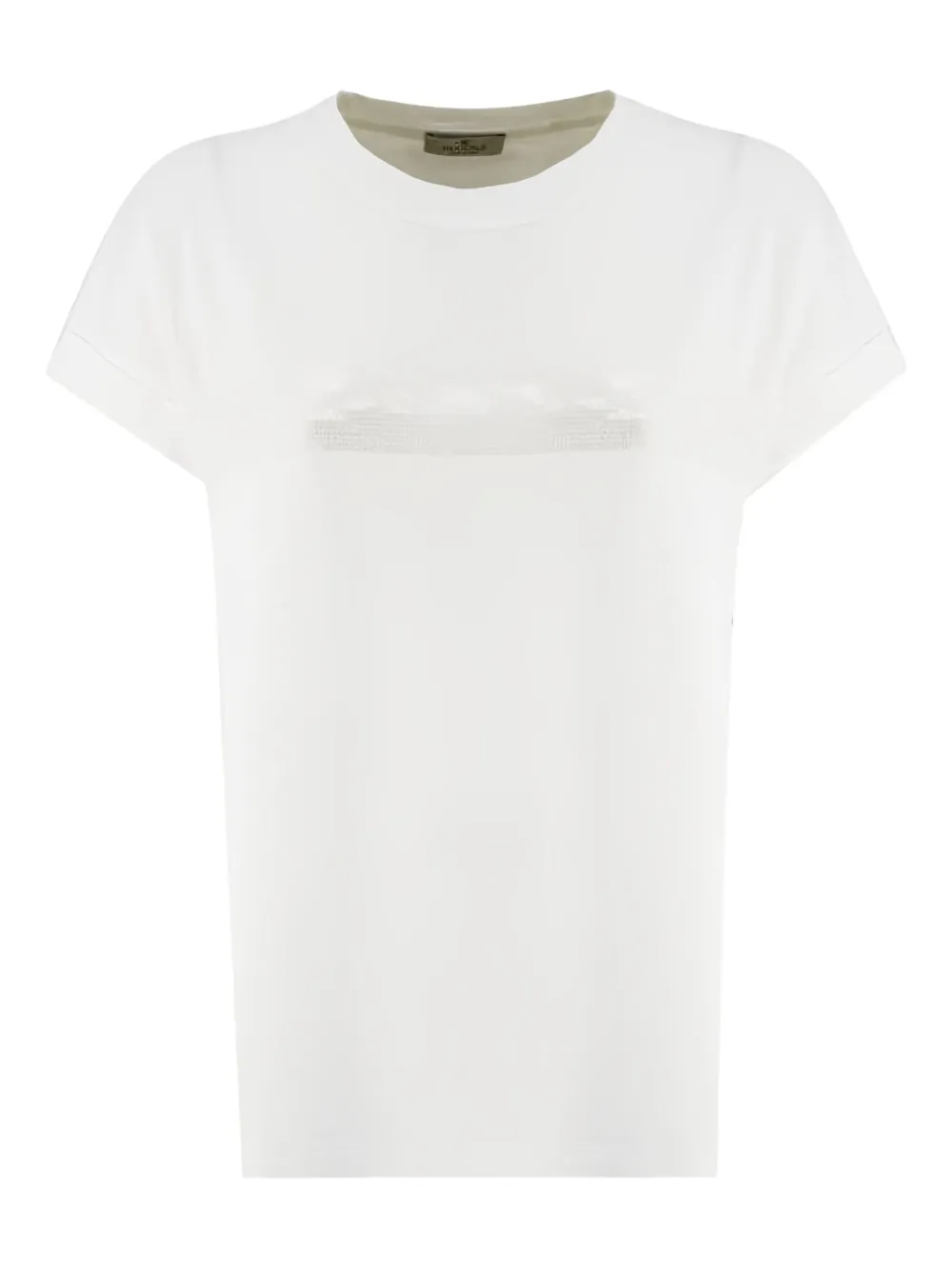PANICALE sequin-embellished T-shirt | White | Image 1