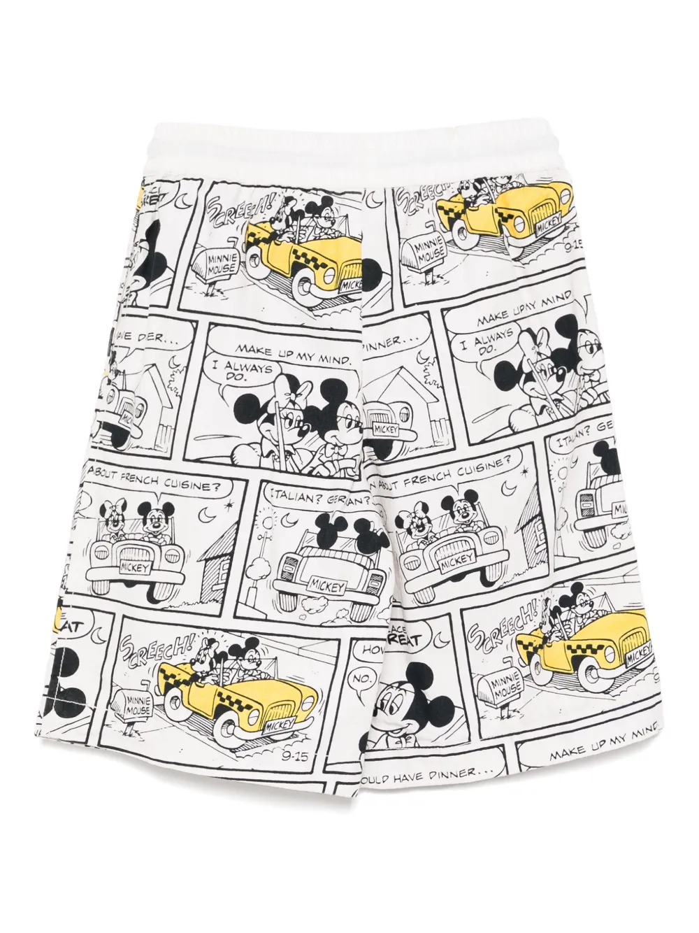 Marc Jacobs Kids x Disney shorts met print Beige