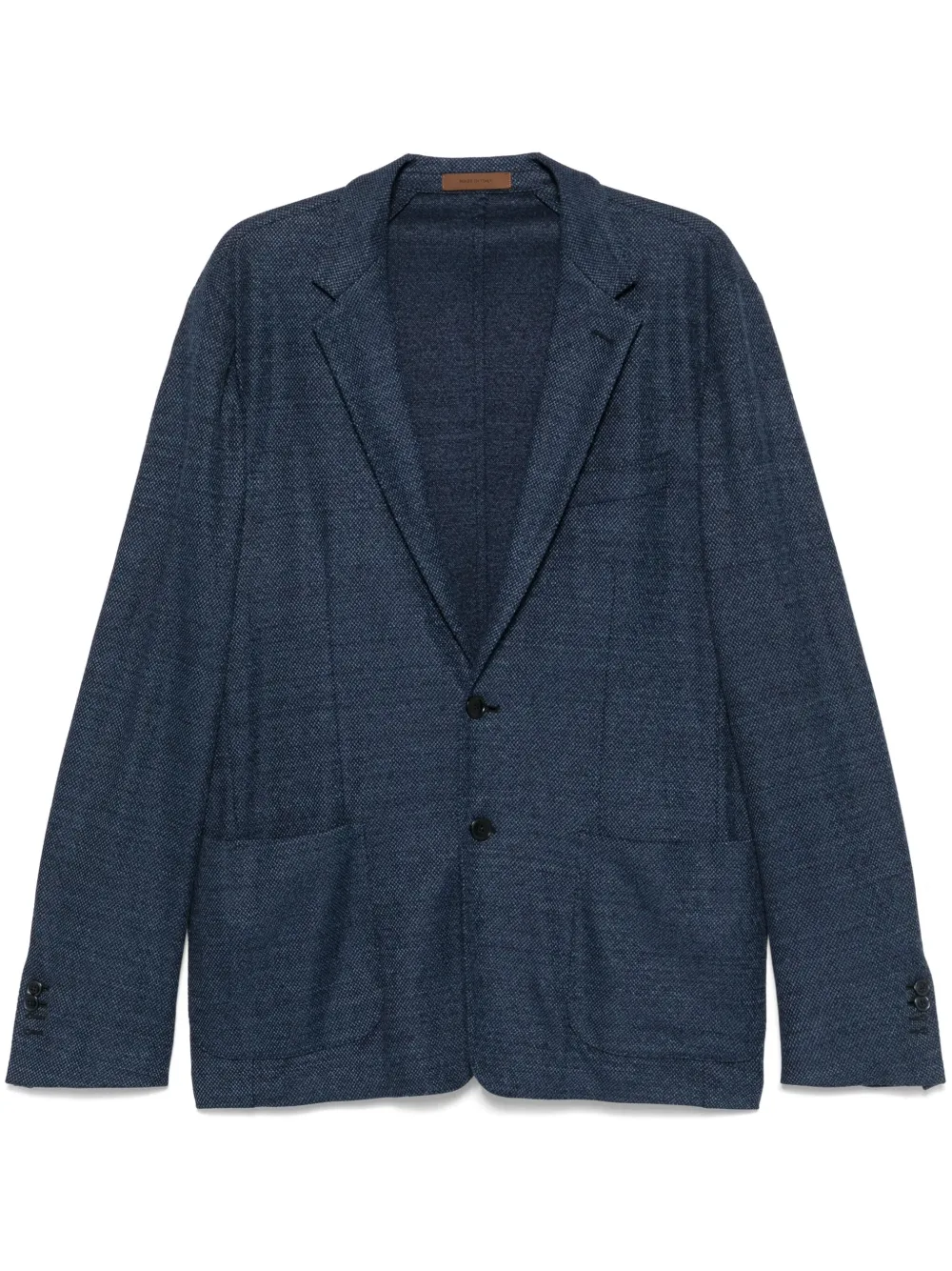 Corneliani Blazer met textuur Blauw